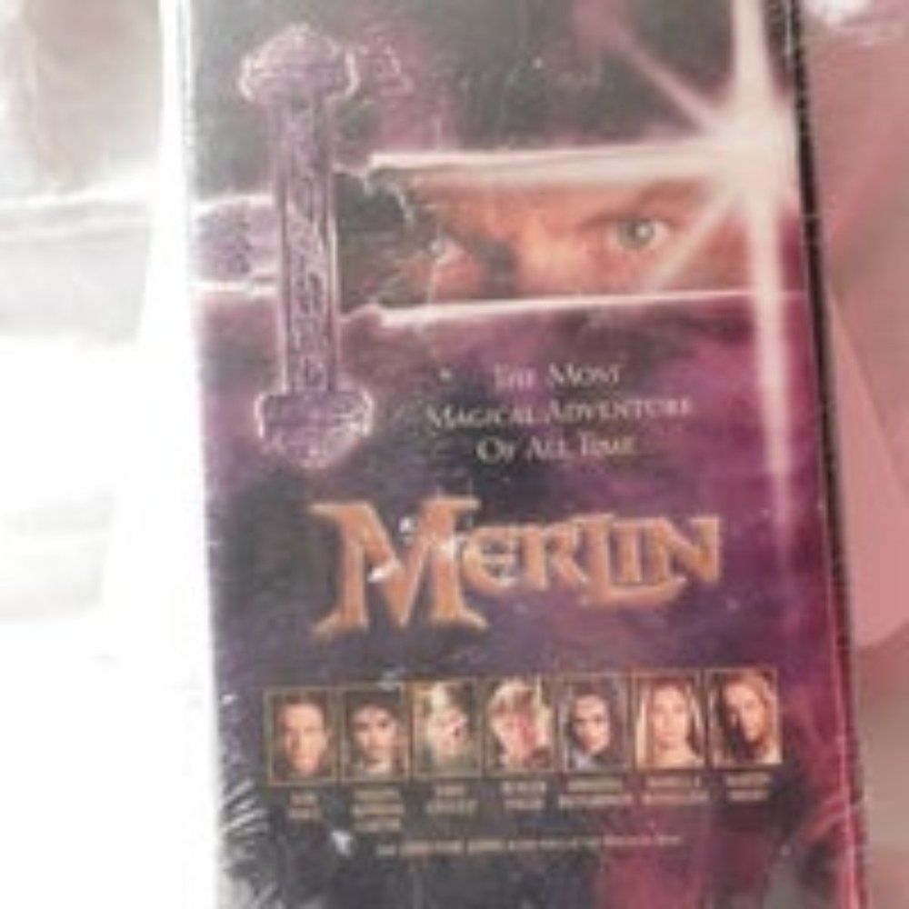 Vintage Hallmark Merlin VHS Tape Sealed